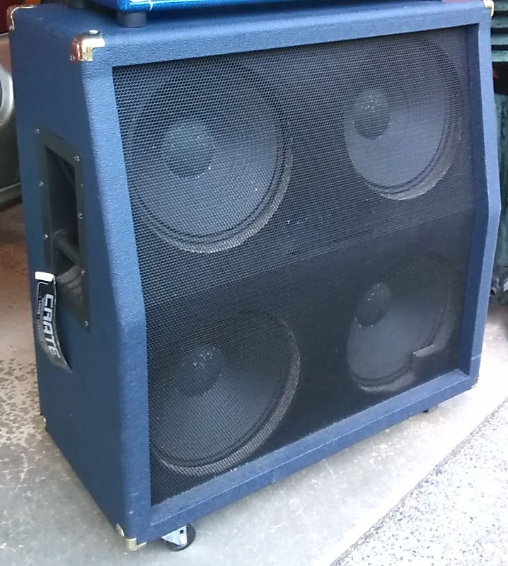 Crate Blue Voodoo BV412S Slant Guitar Amp 4x12 Reverb