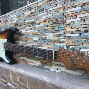 Mario Guitars S Brazilian Rosewood over AAA Flamed & Roasted Maple neck! image 7