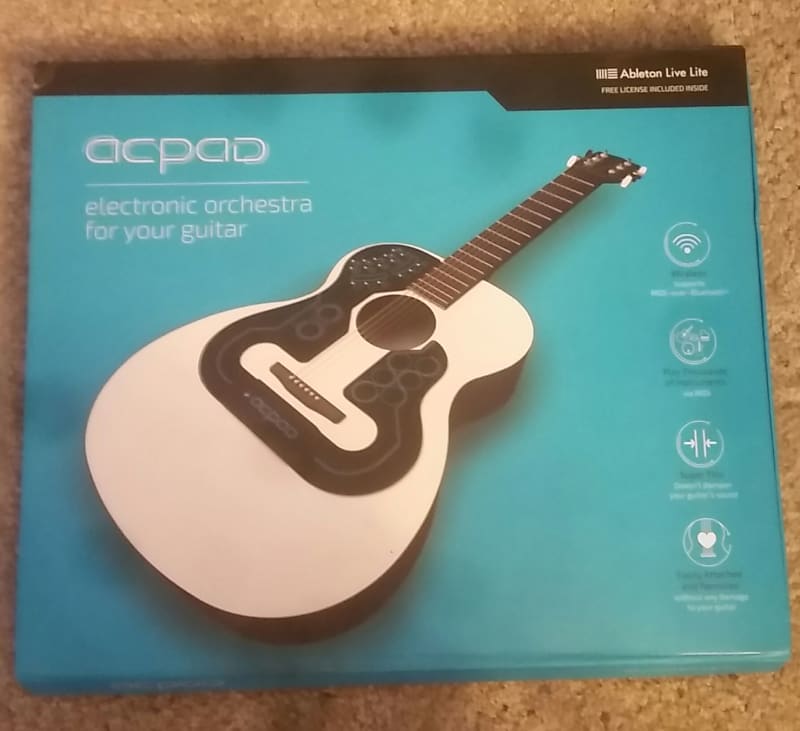 Acpad Midi for Acoustic Guitar (with REVERB software for | Reverb