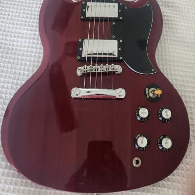 USED* Epiphone SG Faded G-400 | Worn Cherry | Reverb