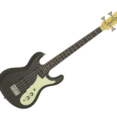Aria Pro II DMB-206 4-String Bass Guitar - Black image 1