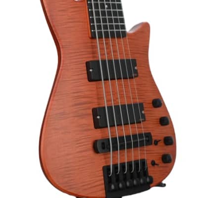 NS Design CR6 Bass Guitar, Amber Satin,
Fretless, Limited Edition, New, Free Shipping, Authorized Dealer image 2
