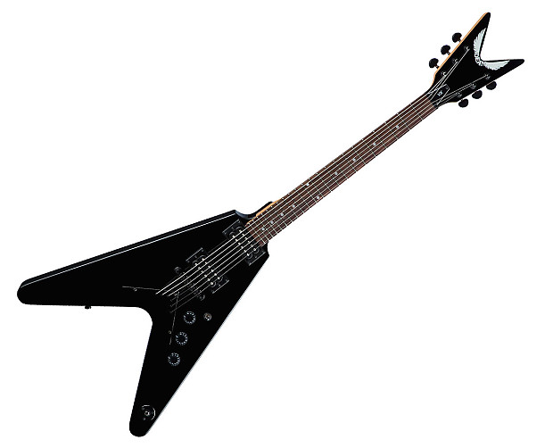 Dean VX Electric Guitar Classic Black image 1