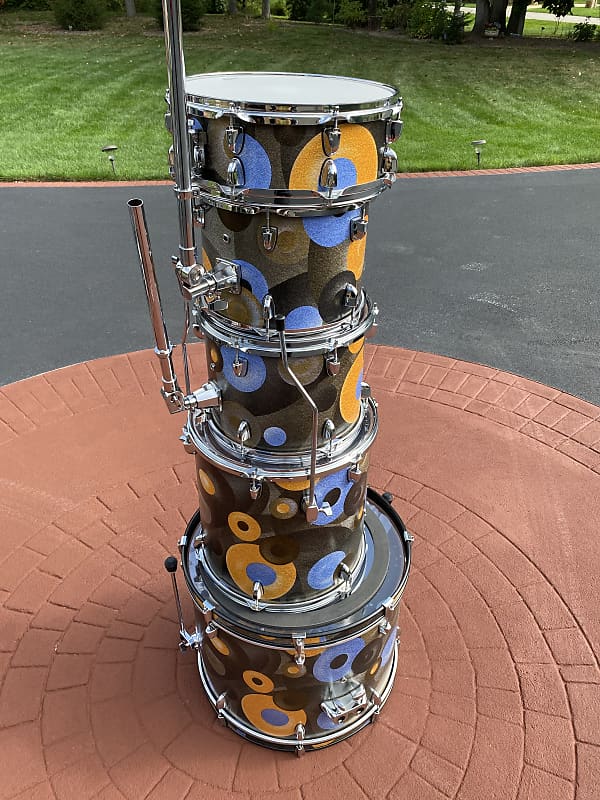 Beat Boogie CustomWrap Drum Set 14", 12", 13", 22" Reverb