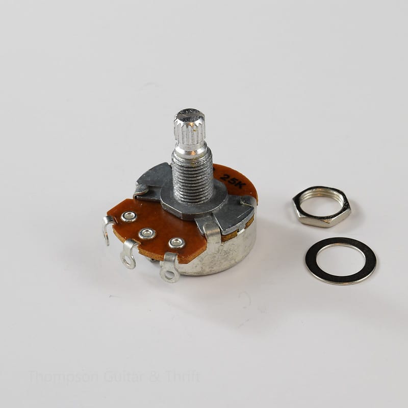 Alpha Potentiometer B25K Linear Taper Tone Pot - Set of 2 | Reverb