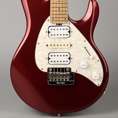 Ernie Ball Music Man Silhouette HSH 2008 Candy Apple Red | Reverb