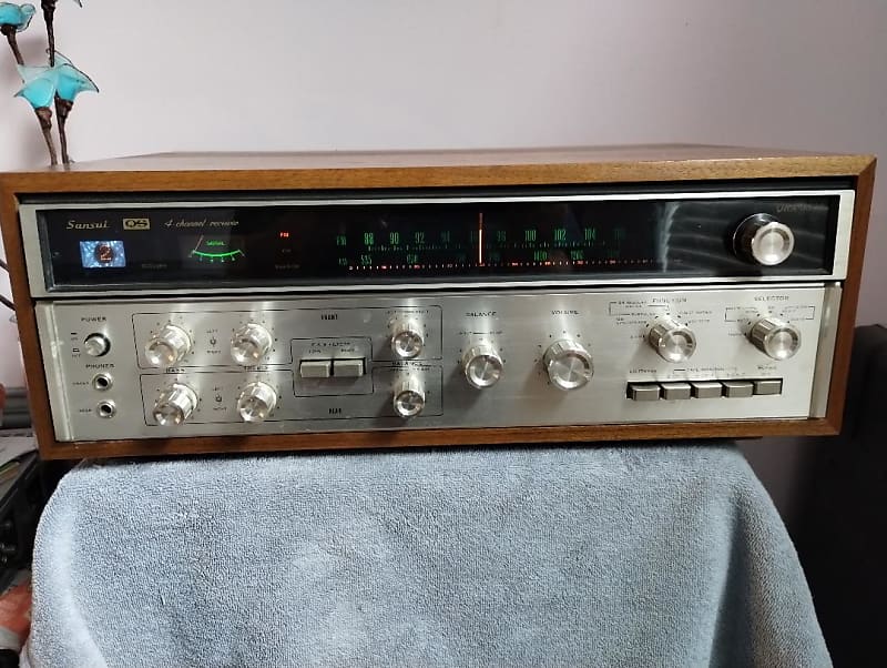 Sansui QRX3500 quadrophonic receiver in excellent condition - 1970&#039;s  			