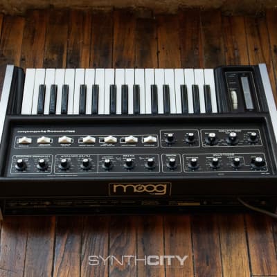 1970s Moog Micromoog Synthesizer (Serial No. 5591) Serviced image 2