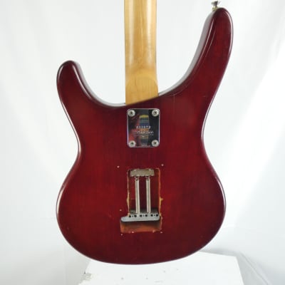 Washburn Force 2 mid-80's Project Guitar- Transparent Red - As-Is image 8