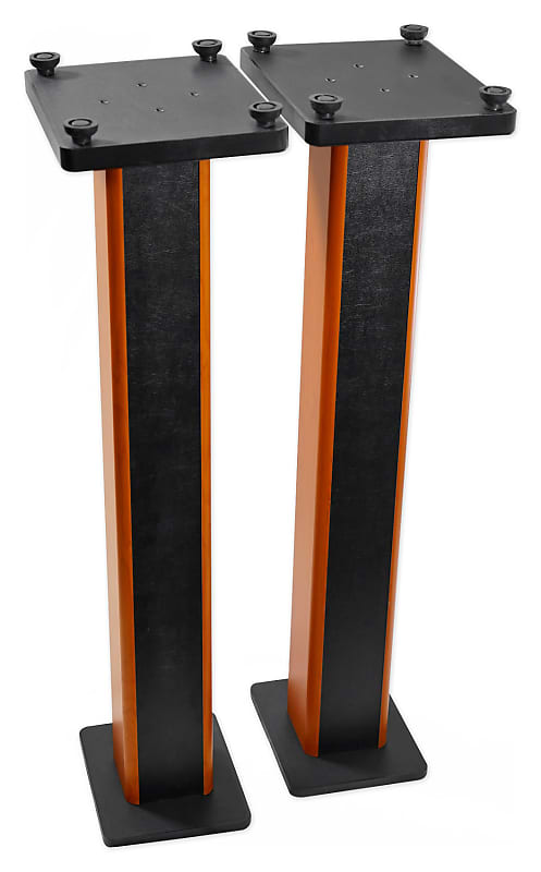 Rockville 36” Studio Monitor Speaker Stands For Yamaha HS5 Monitors