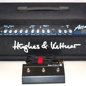 Hughes & Kettner Attax 100a Amplifier Head w/Footswitch | Reverb