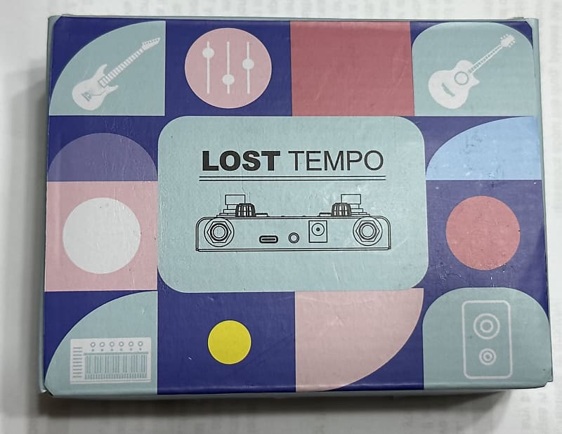 LOST TEMPO Effect Pedal Drum&Looper Effector Mini Portable Reverb