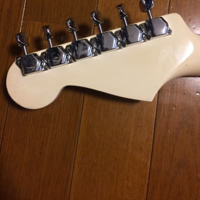 Immagine 1985 Tokai Limited Edition Superstrat, MIJ, Cream with matching neck and headstock, leather gigbag - 12