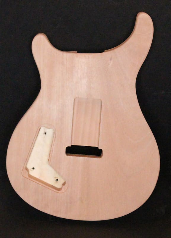 unbranded and unfinished PRS style body and TWO necks in Reverb