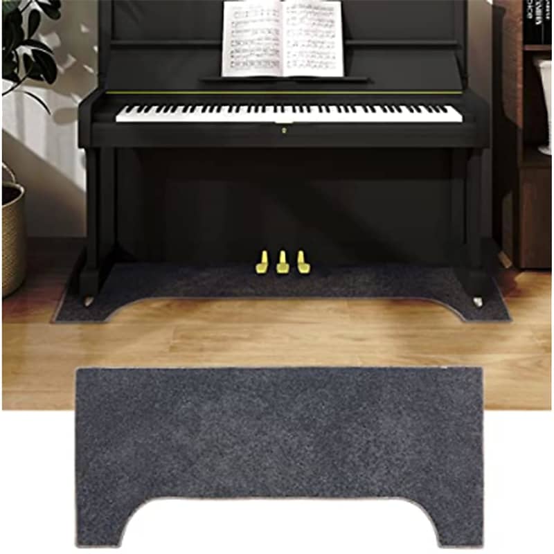 Soundproof Rug For Piano, Upright Piano Carpet Protector Sound