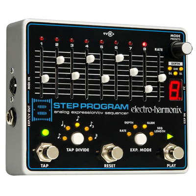 New Electro-Harmonix EHX 8 Step Program Analog Expression Guitar Effects Pedal image 1