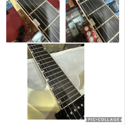 ESP Horizon-III Pearl White Gold Electric Guitar + Case Made in Japan Kiso Custom Shop Electric Guitar image 19