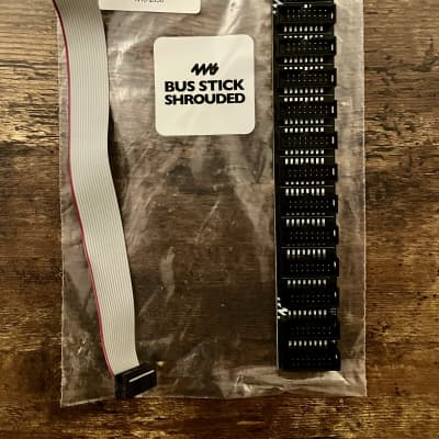 4MS Bus Stick Eurorack Power Board (Keyed Headers) 2010's - Black image 1