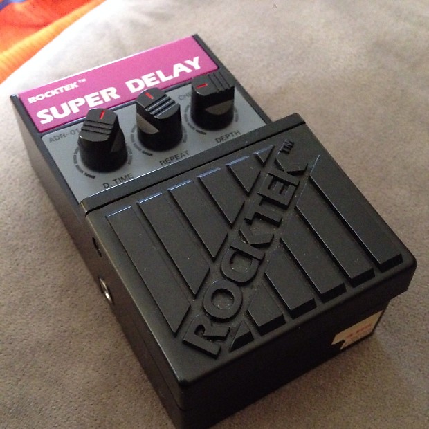 新作人気モデル Delay Super ADR-01 Rocktek 80s Reverb | Black ギター