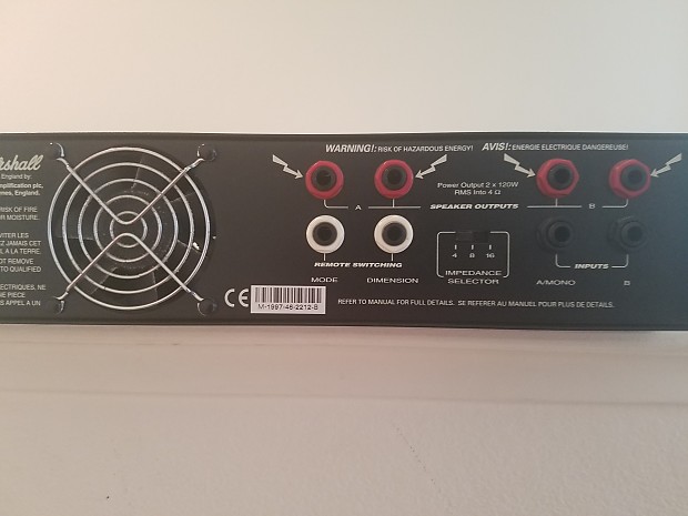 Marshall Valvestate Pro 120/120 1997 Power Amp Guitar Marshall Valvestate Pro 120/120 1997 Power Amp Guitar