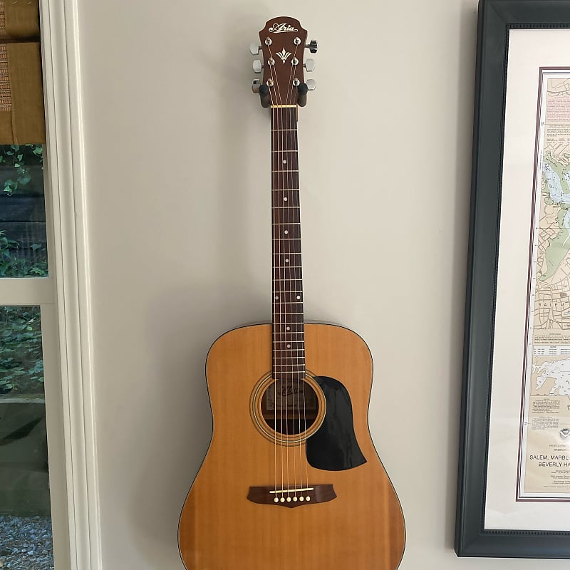 ギター Aria W-130 Aria AW-130x Late 90's Spruce and Mahogany | Reverb