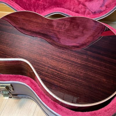 Hsienmo Classic Acoustic Nylon Strings Guitar Red Cedar Solid Top + Indian Rosewood Solid BackSides image 15