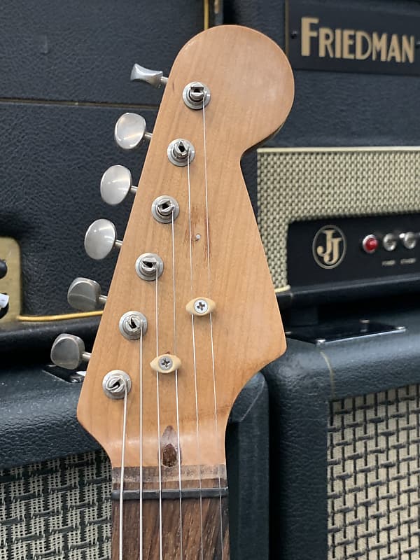Warmoth Chambered Mahogany Stratocaster body w/ Flame Maple