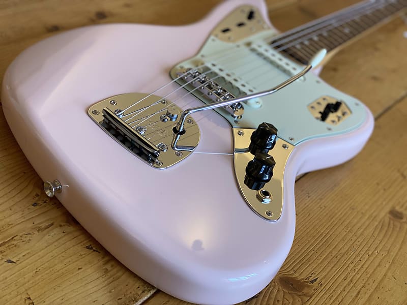 Fender Japan Shell Pink Jaguar フェンダージャパン 2024 Fender Japan FSR Traditional II 60s Jaguar MIJ - Shell
