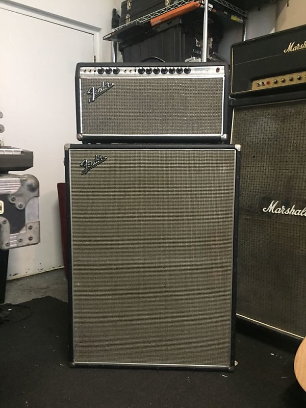 Fender Bandmaster Reverb 1968 Black Reverb UK