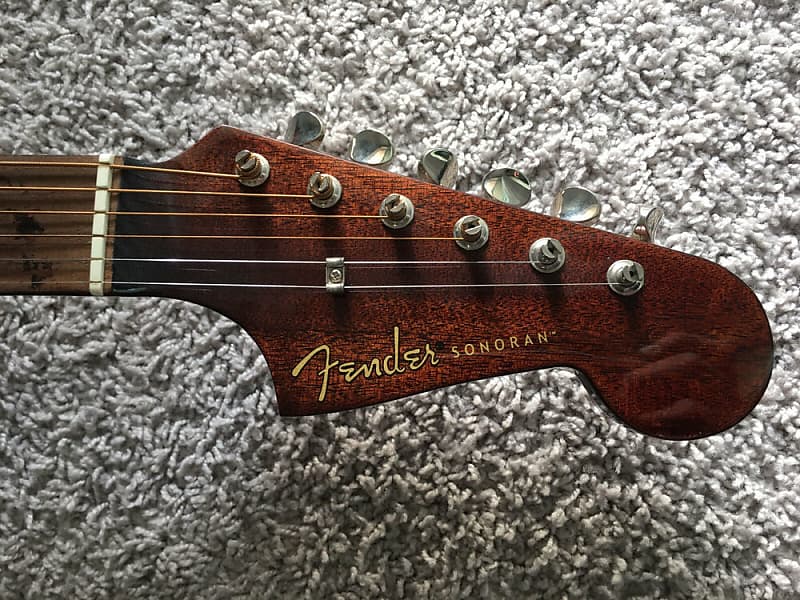 Fender Sonoran S Nat California Series Natural Dreadnought 