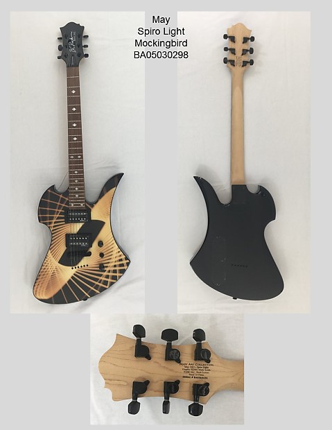 B.C. Rich Body Art モッキンバード BC Rich Limited Edition 'Body Art' Mockingbird Guitar 2000's