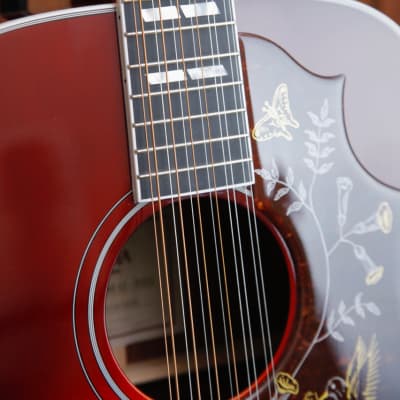Sigma DM12-SG5 12-String Vintage Cherry Acoustic-Electric Guitar image 5