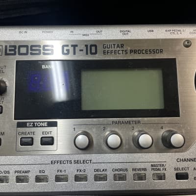 Reverb.com listing, price, conditions, and images for boss-gt-10-guitar-effects-processor