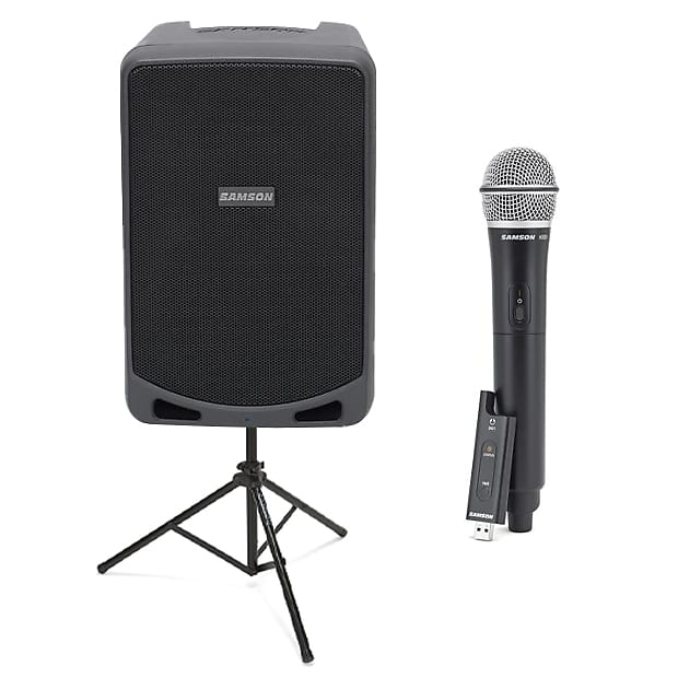 Samson XP106 Expedition Portable PA System with LS40 Speaker Reverb