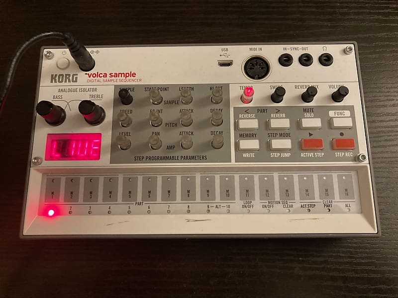 Korg Volca Sample 2 Digital Sample Sequencer 2020 - White | Reverb