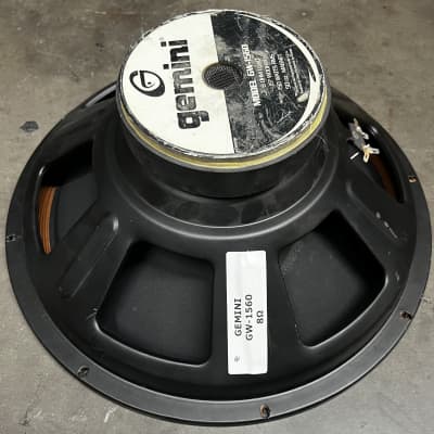 Vintage 15” Gemini 150Watt Woofer selling @8ohms