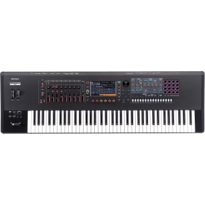 Roland Fantom 7 EX Semi-Weighted 76-Key Music Workstation Synthesizer Keyboard