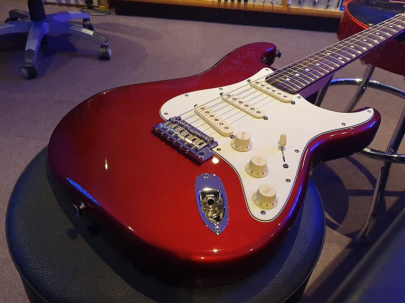 2008 Fender American Standard Stratocaster MINT Mystic Red USA Strat! Noiseless Pickups! Time Capsule Guitar! image 1
