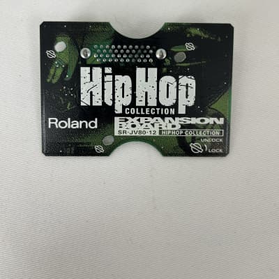 Roland SR-JV80-12 Hip Hop Expansion Board 1990s - Green