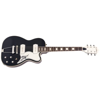 Airline Guitars Tuxedo - Black - Hollowbody Vintage Reissue Electric Guitar - NEW! image 3