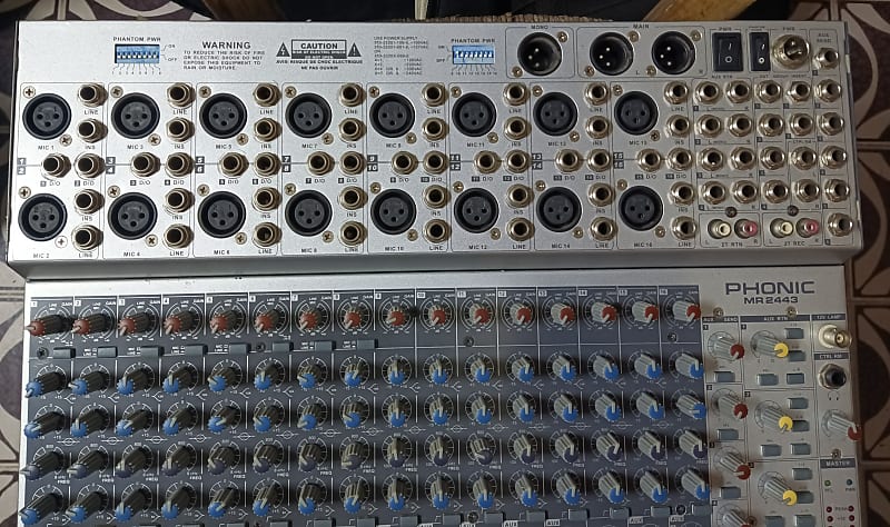 Phonic MR 2443 Mixer Audio untested | Reverb