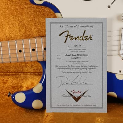 Fender Dennis Galuszka Masterbuilt Stratocaster Buddy Guy 2016 image 22