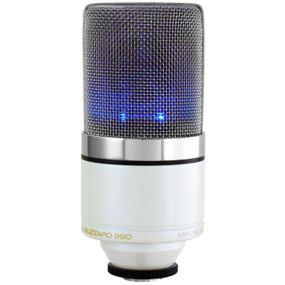 MXL 990 BLIZZARD Blue LED Condenser Microphone with Isolation