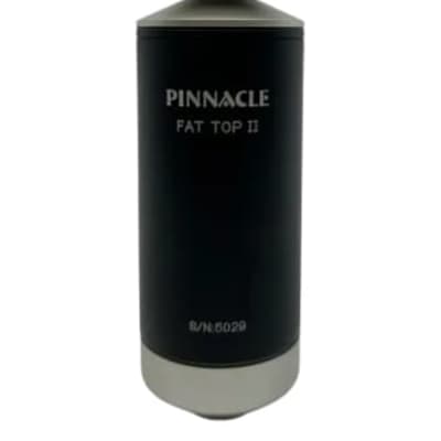 New Pinnacle Microphones Fat Top II w/ Lundahl | Stereo Pair | Ribbon Microphone | Black image 4