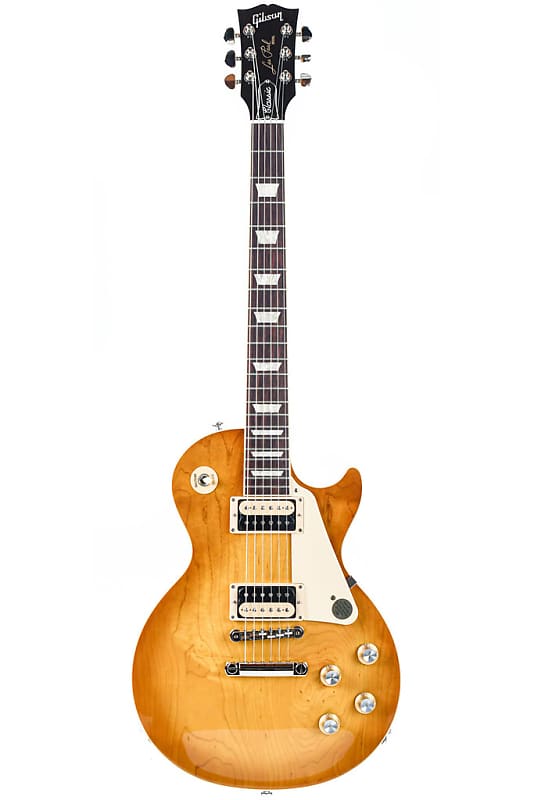 Gibson  Les Paul Classic electric guitar-Honeyburst image 1