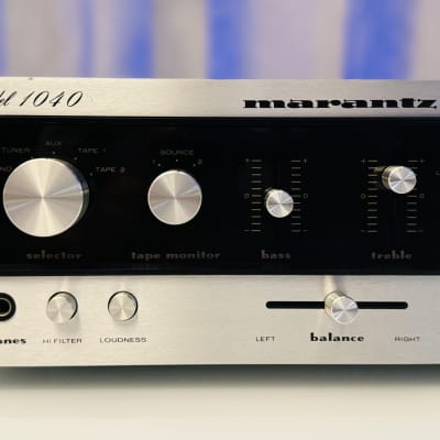 Vintage Marantz 1040 Stereo Console Amplifier  - Serviced + Cleaned image 5