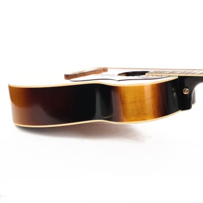 Epiphone Inspired by Gibson J-200 Acoustic-Electric Aged Vintage Sunburst Gloss image 6