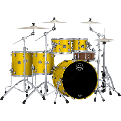 DISC Mapex Saturn V Exotic 22'' Sub Wave Shell Pack, Amber Maple