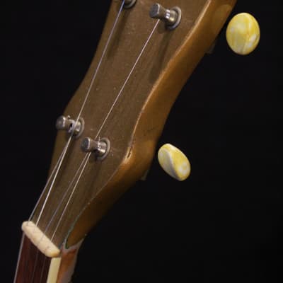 Kay 5-string Resonator Banjo Rare Gold Finish With Custom Hard Shell Case image 15