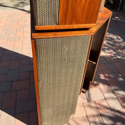 Klipsch KB-W0 1967 Klipschorn Walnut Oil Speakers (Pair) image 12